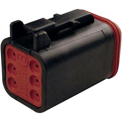 TE Connectivity DT 06-6 S-CE06 Cosse cylindrique mâle femelle, droit Nombre total de pôles: 6 Série (connecteur rond): DT 1 pc(s) D21115 (1/4)