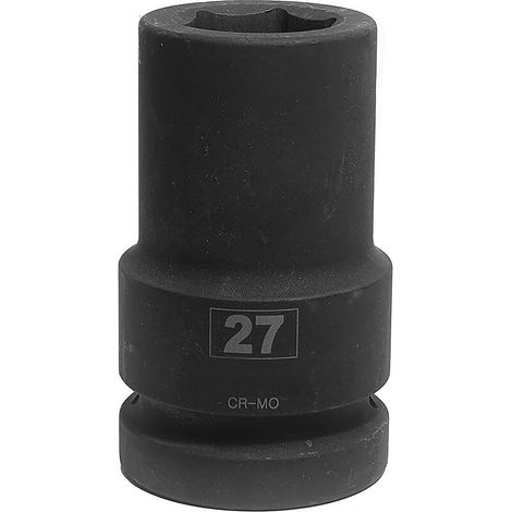 Douille pour clé à choc Hexagonal, 27.0mm Carré 1 pouce ( Prix pour 1 )
