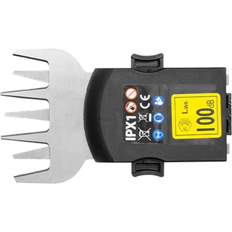 2 en 1 Taille-haie électrique 3.6V Coupe-haie sans Fil Portable Coupe-Herbe à Une Main Jardin désherbage Cisaillement Tondeuse (Color : Short Cutter Head, Size : Q) (1/5)