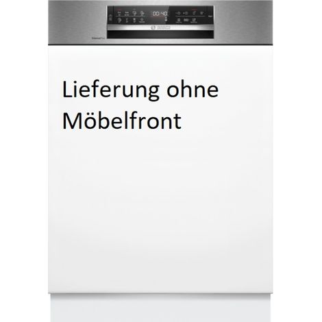 Bosch Serie 6 SMI6ECS12E Teilintegrierter Geschirrspüler, Höhe 81,5 cm, Breite 60 cm, Gebürsteter Stahl (1/5)