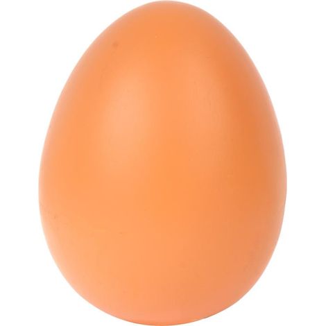 Uovo in ceramica arancione 13 cm (1/2)