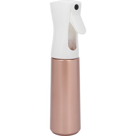 Flacon vaporisateur d'eau à brume ultra-fine vide, vaporisateur continu pour cheveux, 300 ml, or rose (1/5)