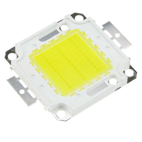 BeMatik - DIY LED COB 30W 3000LM 6000K lumière blanche émetteur 40x45mm (1/4)