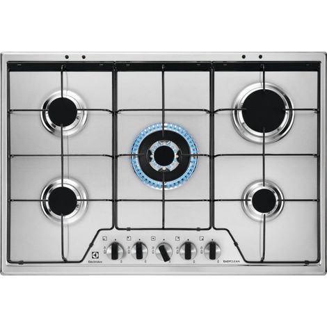 Electrolux KGS7534XX Acier inoxydable Intégré 74 cm Gaz 5 zone(s) (1/4)