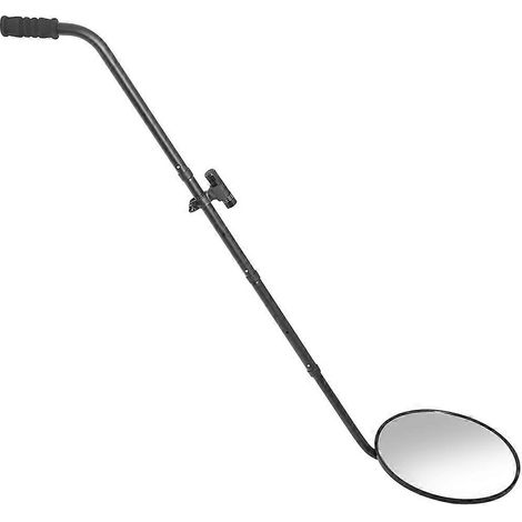 Miroir d'inspection sous véhicule - Miroir de sécurité de 30 cm de diamètre (1/4)