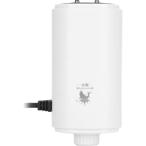 ZY768 Pompe à air électronique silencieuse à double orifice pour aquarium, augmentant l'oxygénation, prise US 110 V (1/3)