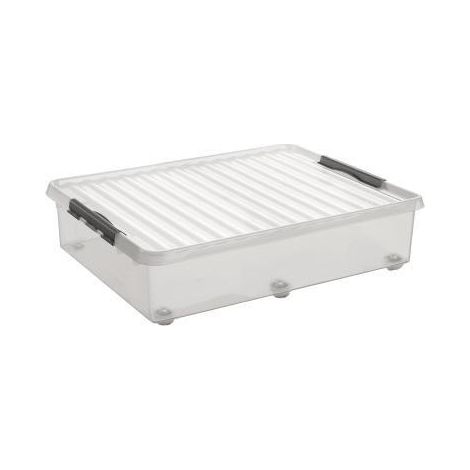 Sunware Aufbewahrungsbox Q-line H6163102 60l Rollen tr (1/3)