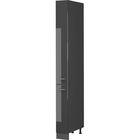 Armadio da farmacia Fame-Line, Antracite lucido/Antracite, 20 cm, Vicco (1/5)