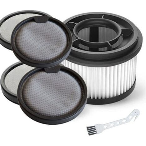 [NON UTILIZZATO] Set di 6 accessori per aspirapolvere, compatibile con i modelli T10/T20/T30/V12S/V16S/G9/G10, con 4 filtri + 1 filtro + 1 spazzola per la pulizia.