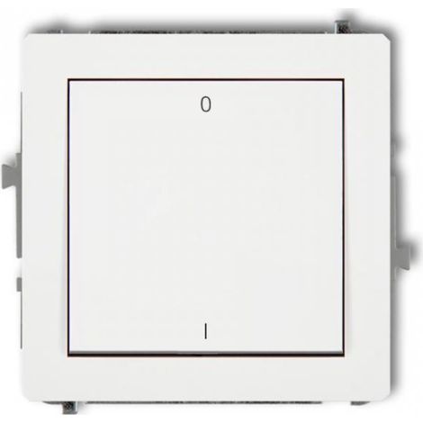 Interruttore bipolare Deco bianco /0-1/ DWP-9