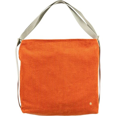 VIVARAISE - Sac nomade Loen en coton bio terracotta (1/5)