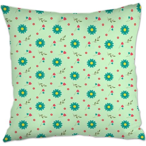 Housse de coussin carréerésistant aux tachespour mariage, anniversaire, naissance de bébé (1/5)