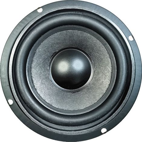 4-inch (116 mm) midrange speaker, 8 ohms, 20 W, high-quality speaker, available in stock.