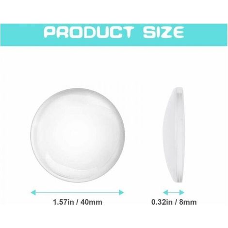6PCS butoir de porte en silicone auto-adhésif. butoir de porte solide pour armoire. cuisine. salle de bain et portes de bureau. (1/3)