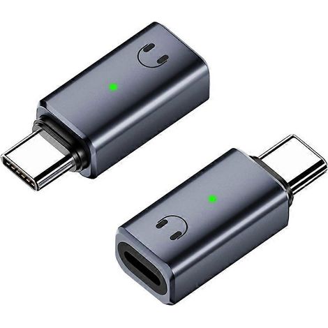 Adaptateur iOS vers USB-C à charge rapide pour iPhone 15/16 et iPad Air, noir (1/5)