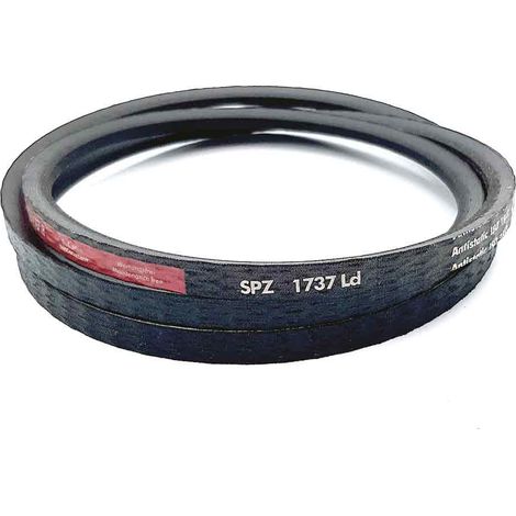 Courroie trapézoidale lisse Optibelt Red Power 3 SPZ1737 Ld