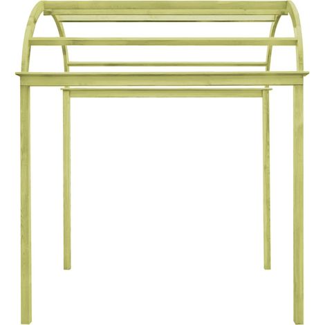 vidaXL Arco enrejado de madera de pino impregnada 125x150x235 cm (1/2)