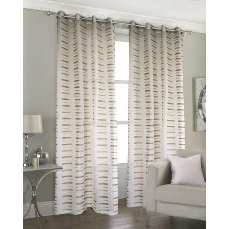 Home Collection MAS135 Tenda Masai, Poliestere, Tortora, 140x280 cm
