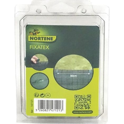 Clip fijación Fixatex verde 20 uds verde nortene (1/4)