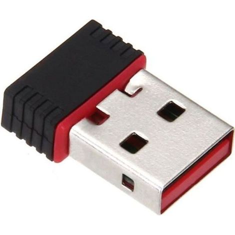 Mini Cle USB Wifi Adaptateur LAN 802.11 n-g-b Carte Reseau Sans Fil 150Mbps (1/4)