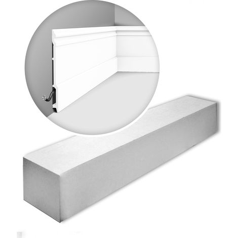 Orac Decor SX191-box LUXXUS HIGH RISE 1 Box 9 pieces Skirting 18 m