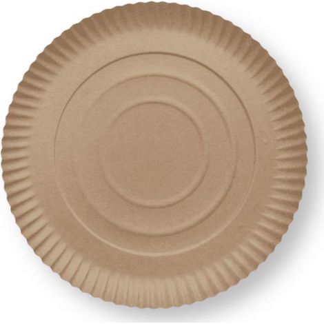 Pappteller 28 cm Kraftpapier Master 40 Stück