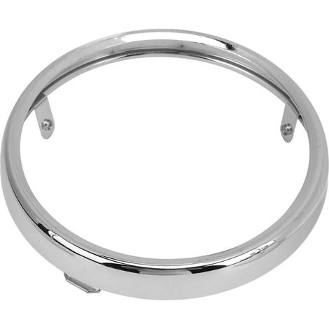 Motorrad-Scheinwerferring, 6 Zoll, rostfreier Zierring aus verchromter Aluminiumlegierung für CT70 CT90 CL100 SL100 CL125A.