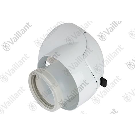 VAILLANT Curva fumi, curva di ispezione 60/100 PP Orizz. WDF 0020219516 60/100 PP Vaillant-Nr. , 0020231446