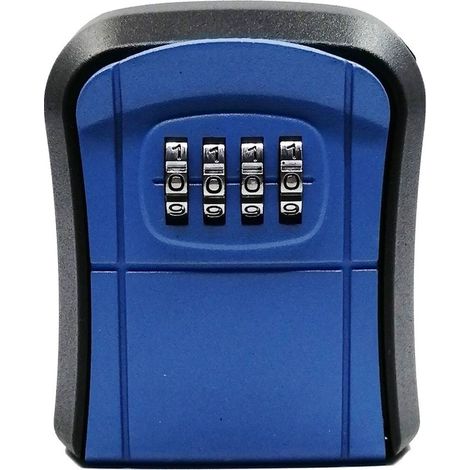 GDHZS-  Boite a Clef Securisee, Boite a Clefs Murale de avec Code à 4 Chiffres, Boite a Clefs Sécurisée Exterieur,Boîte à Clés étanche et antirouille pour Appartements Bureaux Écoles Garages Entrepôts (1/3)