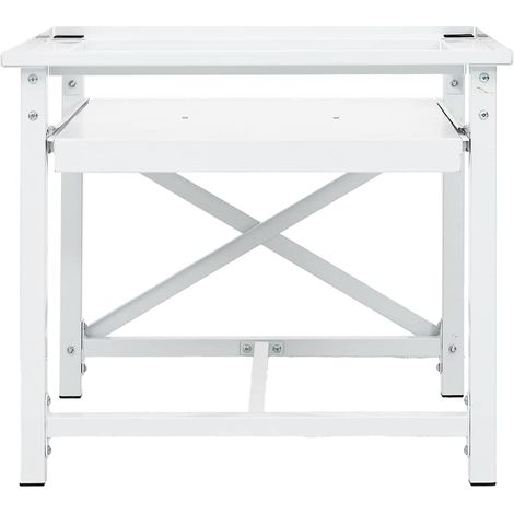 vidaXL Pedestales para lavadoras Acero (1/2)
