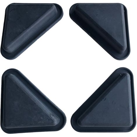 lot 4 Pieds Plastic Triangulaire pour Banquette Clip clac, canapé, etc SCM Créations (1/5)