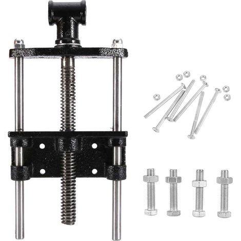 Étau de serrage robuste en métal pour établi 7 pouces, pince de fixation réparable pour menuiserie lourde (1/5)