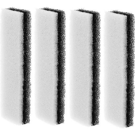 4 filtres remplacement WF020 pour fontaine eau chat, dimensions 12×3×1,6 cm (1/4)