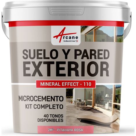 Microcemento para exteriores: suelos, muros, terrazas, balcones, escaleras