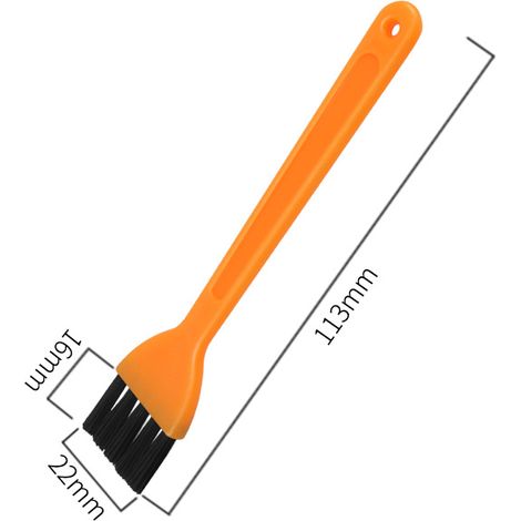 Accessoires de nettoyage pour robots aspirateurs : petites brosses pour nettoyer les interstices des portes et fenêtres, brosses anti-poussière pour les coins difficiles d’accès et brosses pour les in (1/4)