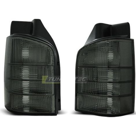 Paire de feux arriere Design VW T5 a hayon 03-09 Fume-33023559