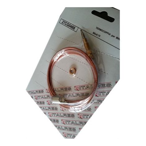 Termocoppia sicurgas 38Mm universale Whirlpool Electrolux e SMEG