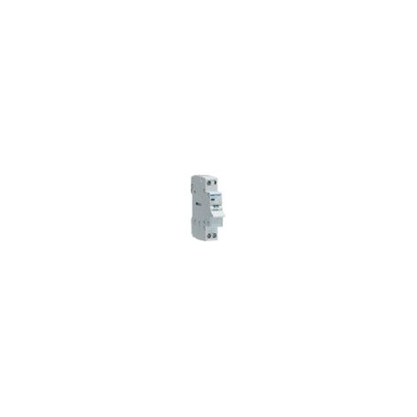Interrupteur modulaire 1 pôle 16A à voyant HAGER SBB116 (1/2)