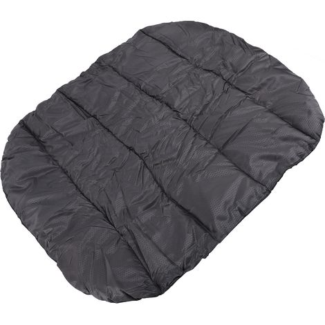 Tapis de Couchage pour Chien Extérieur Imperméable Pliant Portable avec Sac de Rangement pour Camping Voyage 80x69cm/31.5x27.2in (1/5)