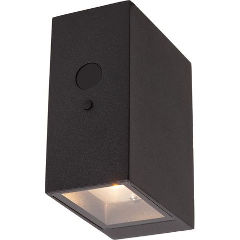 Lampe murale solaire Bolton IP54 - 3000K noir - 15814/01/30 (1/2)