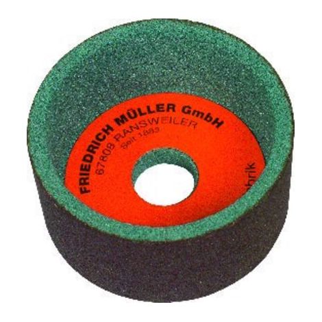 Müller Schleiftopf Silicium-Carbid 100x50x20mm K80