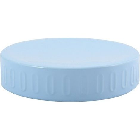 Porte Savon Acier HABANA Bleu Pastel MSV (1/2)