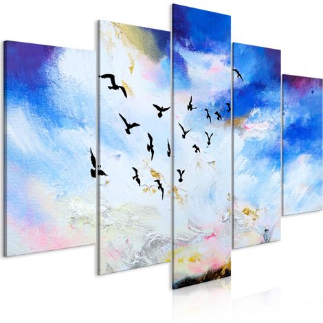 Quadro - Autumn Is Coming (5 Parts) Wide - 100x50 (1/4)
