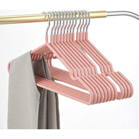Cintres enrobés pour enfants vert 35 cm