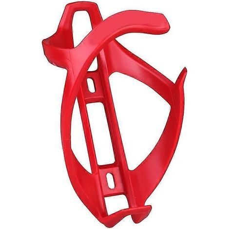 Porte-bidon élégant pour vélo de route et VTT, en plastique.-Red (1/5)