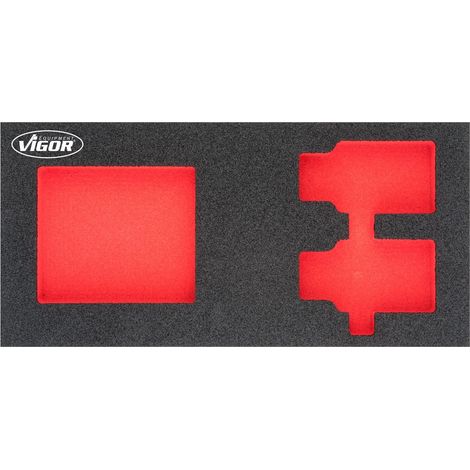 VIGOR Weichschaum-Einlage, leer V4908-L (1/2)