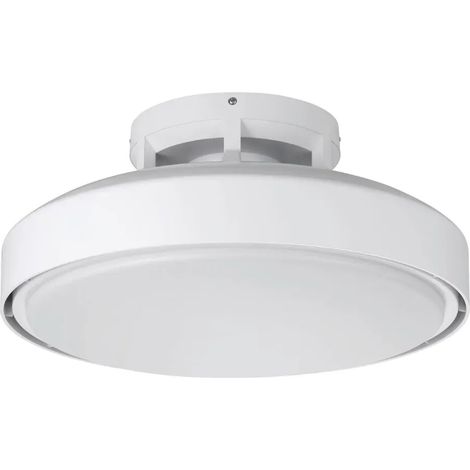 Eglo Plafón LED Con Ventilador Morenci 5200 Lm CCT Ø 48 Cm Blanco