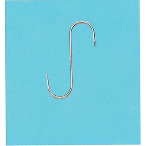 PL GANCIO INOX P/MACELLAIO  80X 3 MM  5 PZ Q.TA 6