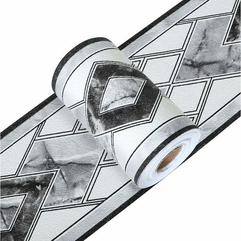 Papier peint et frise 10.6cm5m  --Lefou (gris) (1/5)