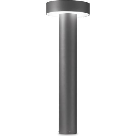 Ideal Lux Tesla - Borne d'extérieur à 4 ampoules anthracite IP44